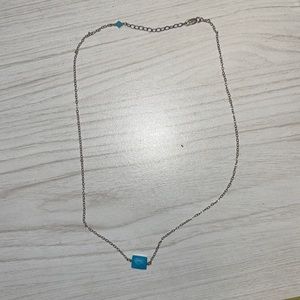 Sterling silver turquoise necklace